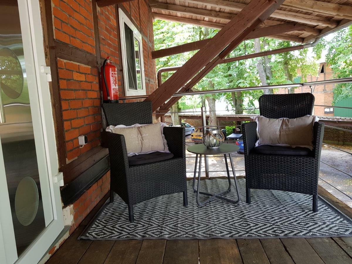 Grosse, Helle Ferienwohnung Mit 2 Balkonen Auf Dem Bauernhof In Der Lueneburger Heide Oetzen エクステリア 写真